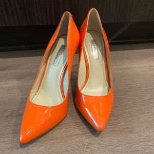 BCBGeneration Orange Pumps